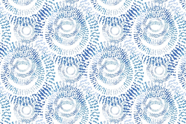 Modello shibori dell'acquerello