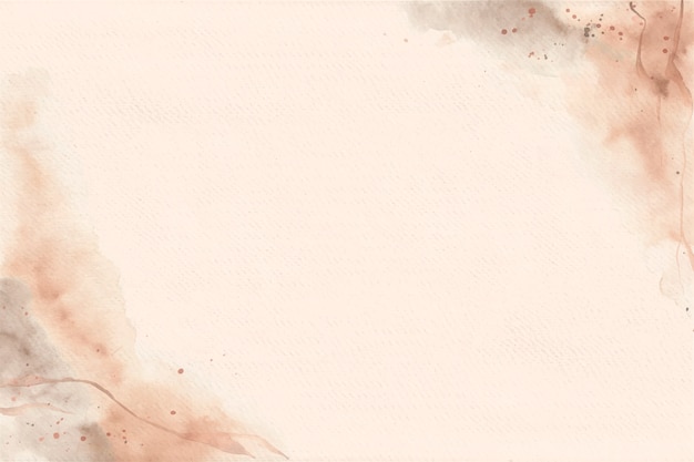 Watercolor soft earth tones background