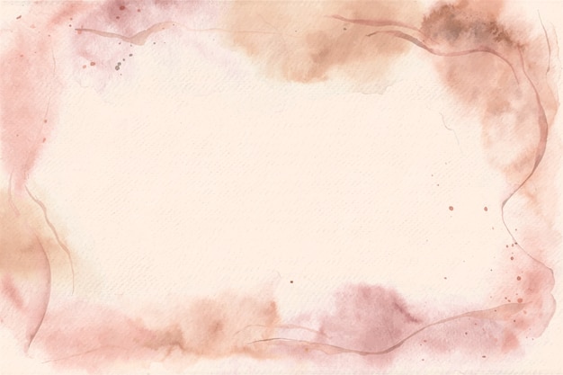 Watercolor soft earth tones background