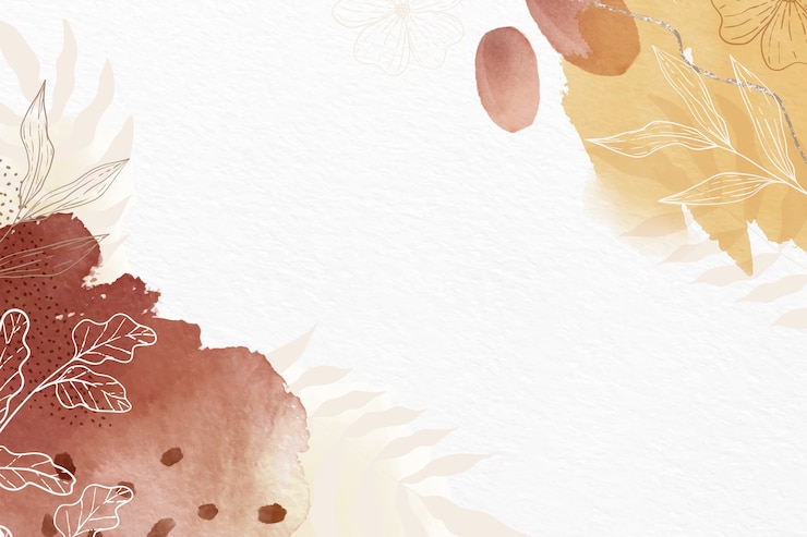Free Vector watercolor soft earth tones illustration