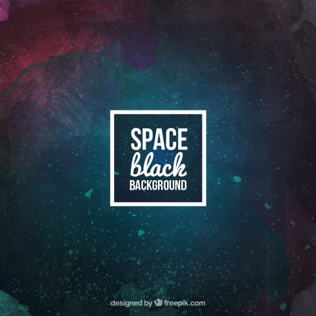 Free Vector watercolor space background