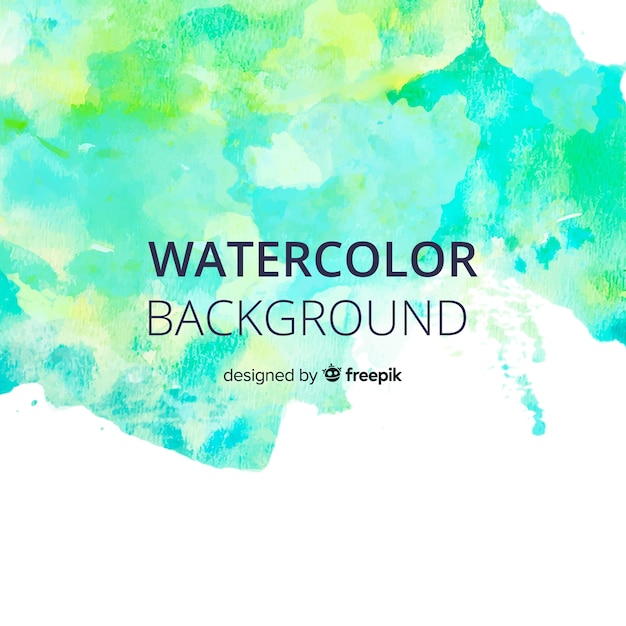 Free vector watercolor stain background