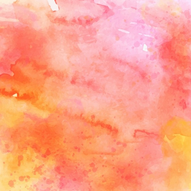 Free vector watercolor stain, warm tones