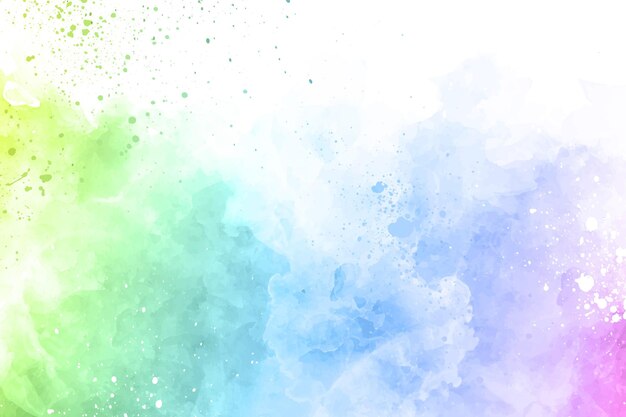 Watercolor stains abstract background