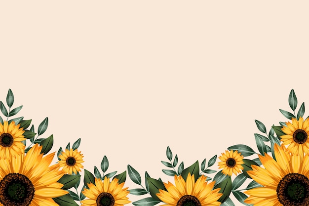 Buy Yellow Sunflowers Floral Modern Wallpaper Border Nature Design Roll  15 x 7 Online at desertcartINDIA