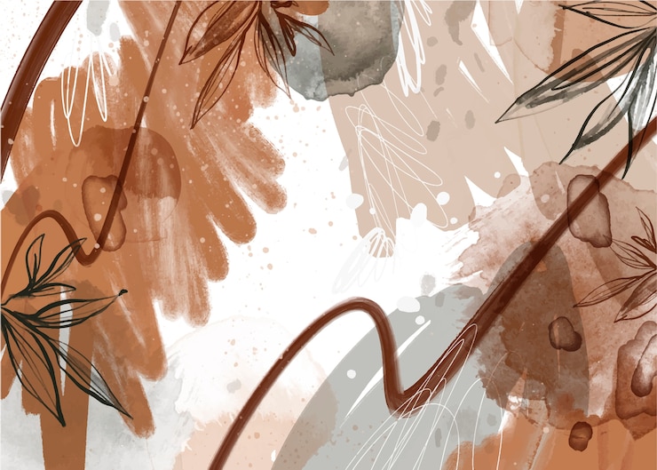 Free Vector watercolor  terracotta background
