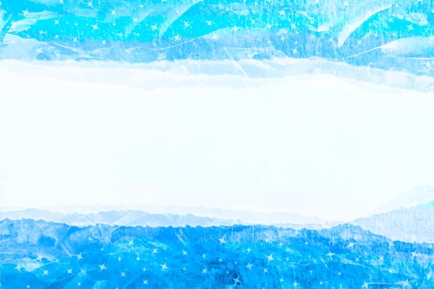 Free vector watercolor winter background