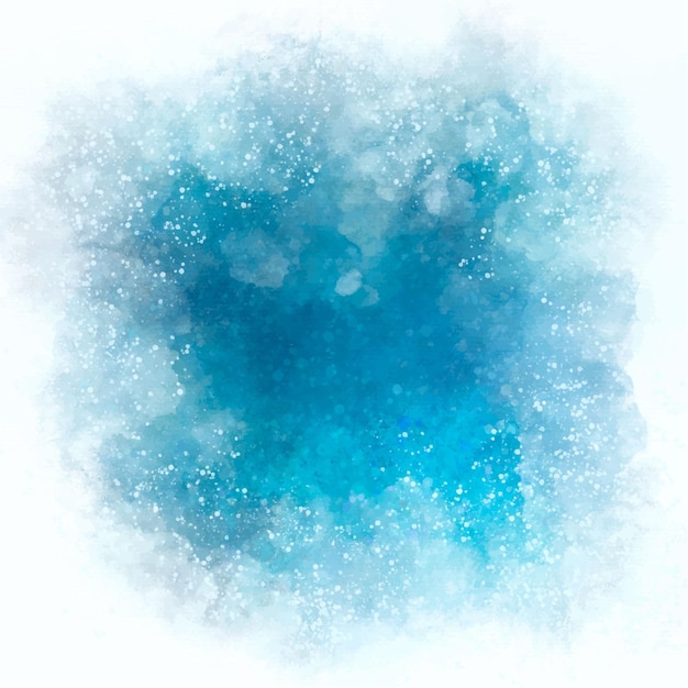 Free vector watercolor winter background