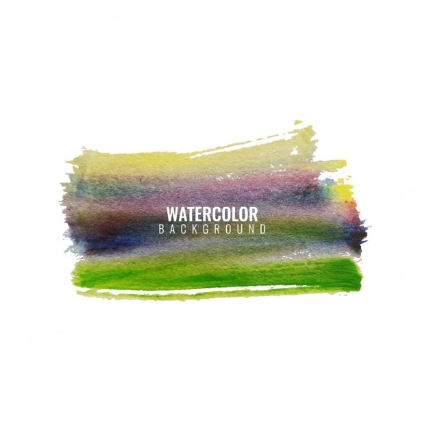Free vector watercolor with different colors