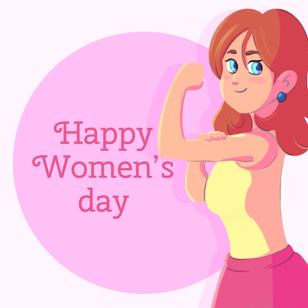 Free vector watercolor womens day concept