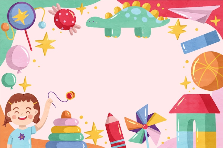 無料Vector 水彩の世界こどもの日の背景