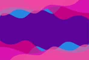 Free vector wave abstract background