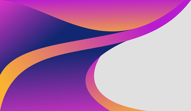 Wave background gradient design