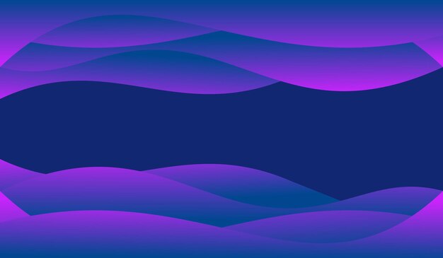 Wave background illustration vector design