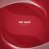 Free vector wave background