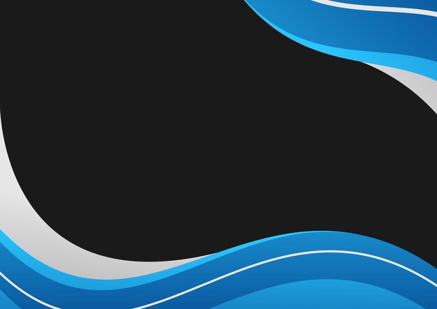 wave gradient background modern style