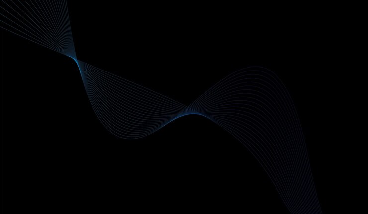 Free Vector wave line gradient minimalist color style