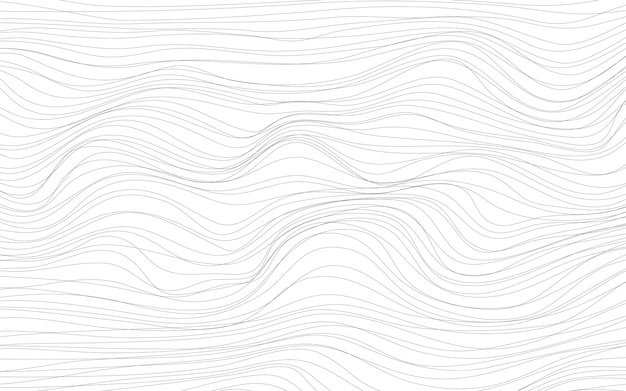 Волновые текстуры белый фон вектор
