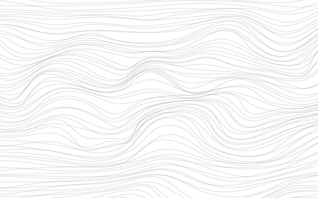 Волновые текстуры белый фон вектор