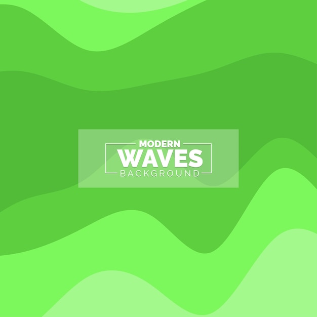 Free vector wave vector abstract background flat design stock illustration vector illustration