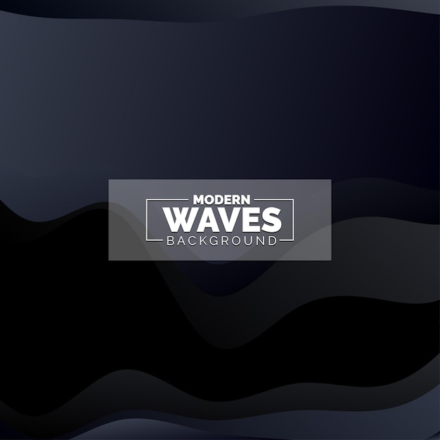 Free vector wave vector abstract background flat design stock illustration vector illustration