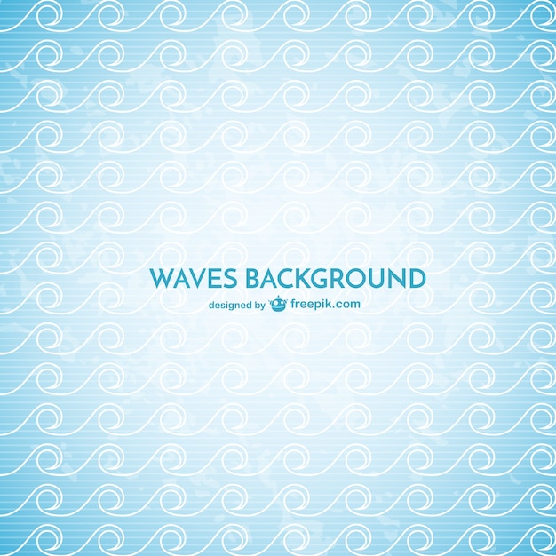 Waves background pattern