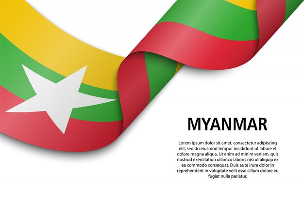 Free Vector Illustration Of Myanmar Flag