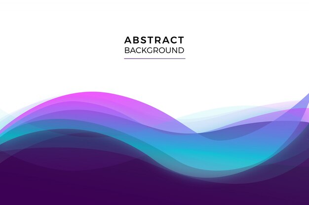 wavy abstract background