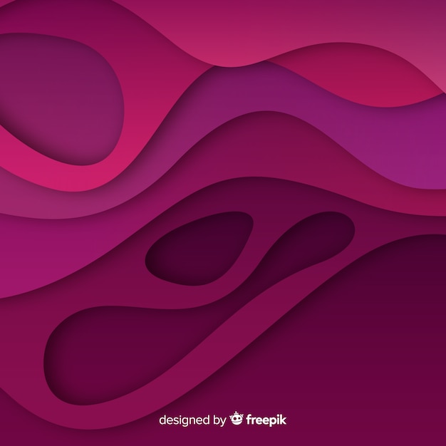 Free vector wavy abstract background