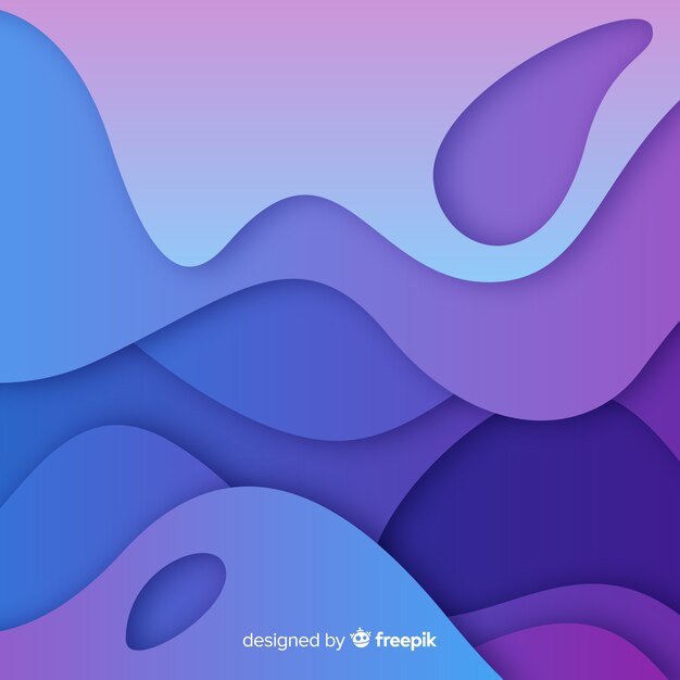 Wavy abstract background