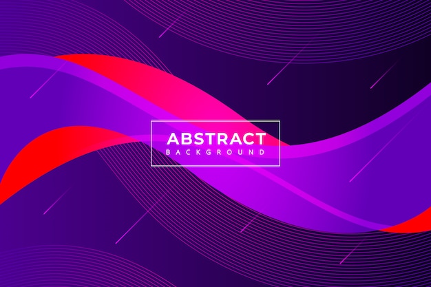 Free vector wavy abstract background