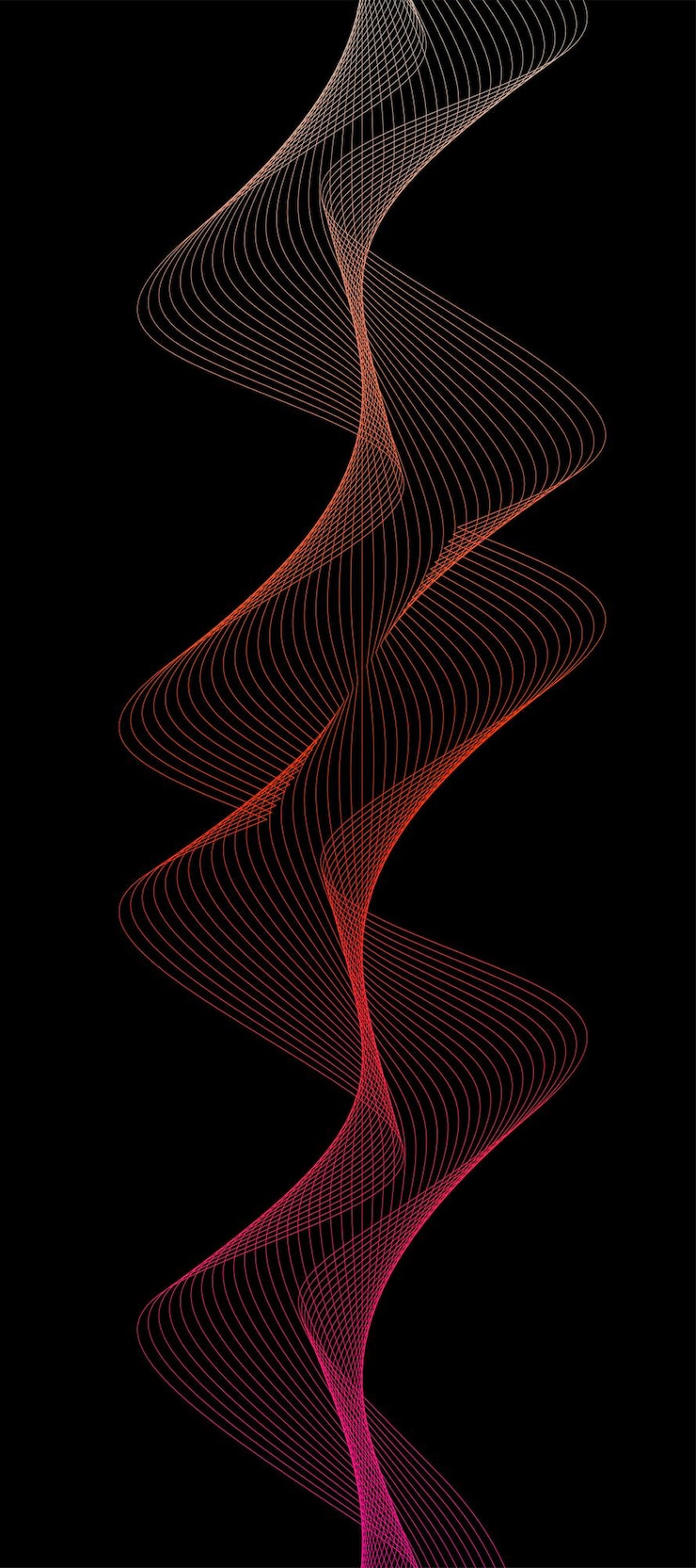 Free Vector wavy background colorful gradient