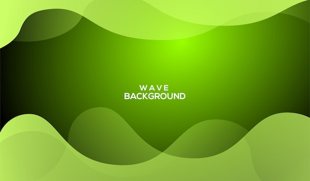 Wavy background with space gradient