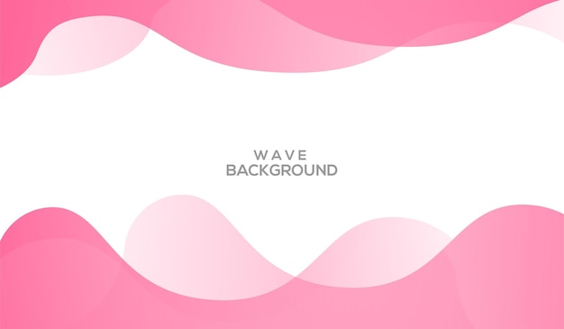 Free vector wavy background with space gradient