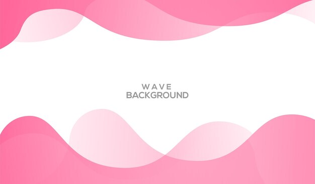 Wavy background with space gradient