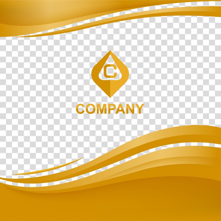 無料Vector 会社のブローシャー波状背景