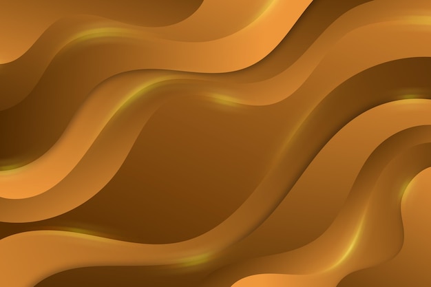 wavy gold luxury background