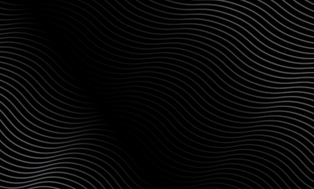 wavy line pattern in dark background
