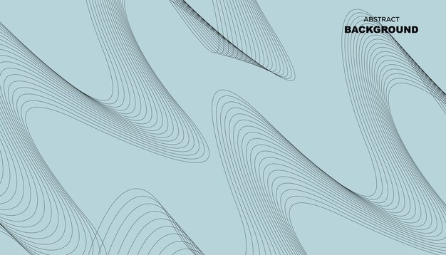 wavy lines abstract background modern design