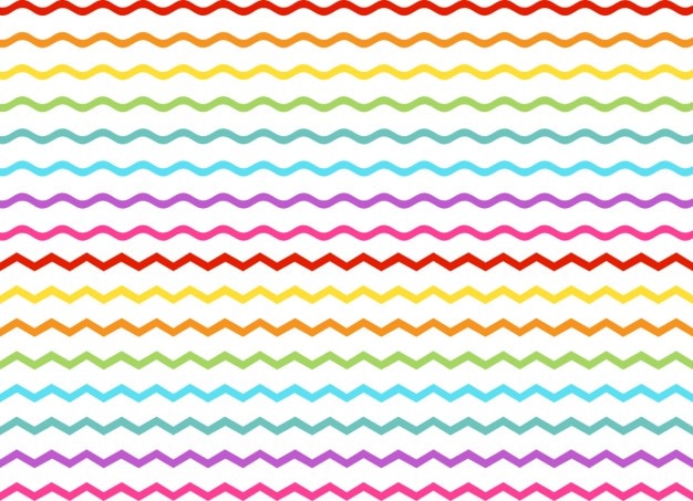 Бесплатное векторное изображение Фон волнистые линии