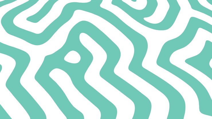 Free Vector wavy lines maze pattern