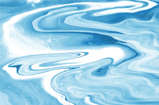 Free vector wavy marble paint background