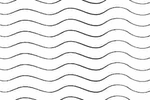 Free vector wavy pencil lines background