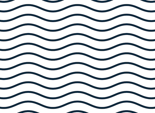 Wavy smooth lines pattern background
