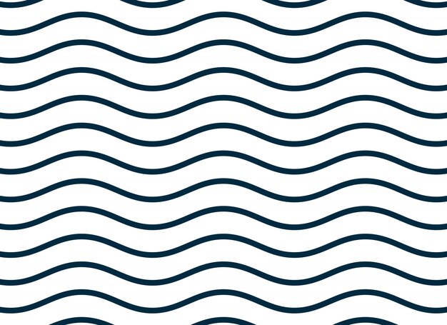 波状の滑らかなラインパターンの背景