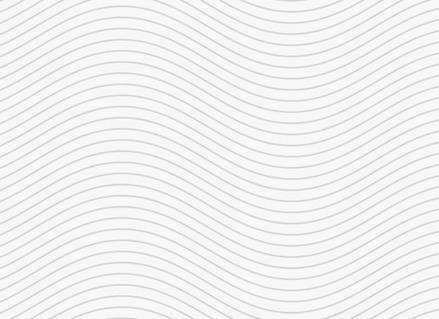 Wavy Smooth Lines Pattern Background