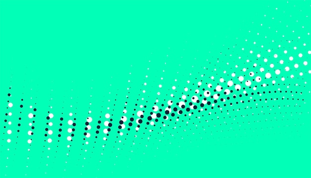 Download Free Wavy Style Round Shape Dotted Patterns Banner Design