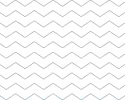 Бесплатное векторное изображение Тонкие линии волнистого стиля зигзаг простой фон