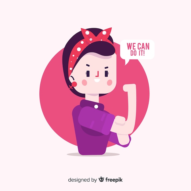 We can do it! background