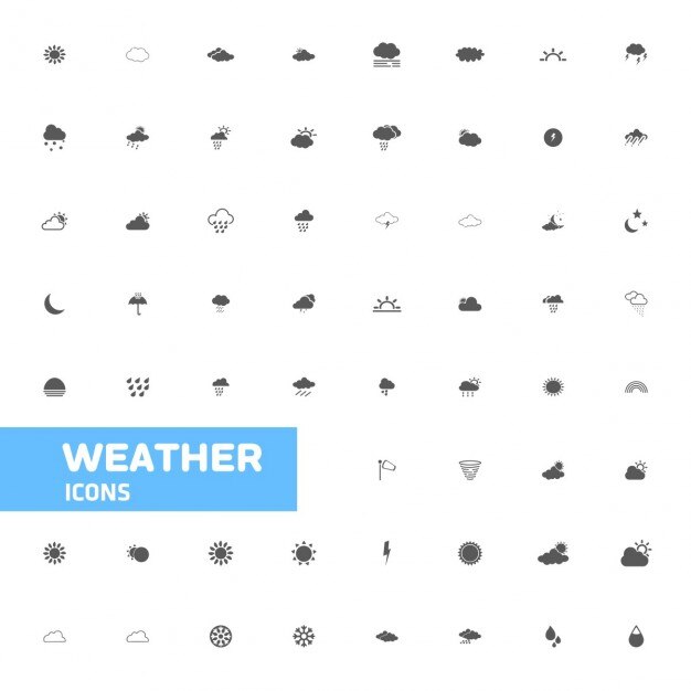 Weather icons 